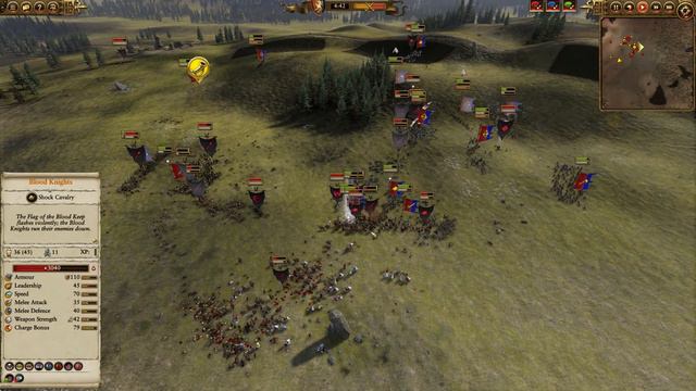 THE BEST KNIGHTS IN WARHAMMER 2 - High Level Cavalry Showcase - Bretonnia vs. Vampire Counts смотреть онлайн