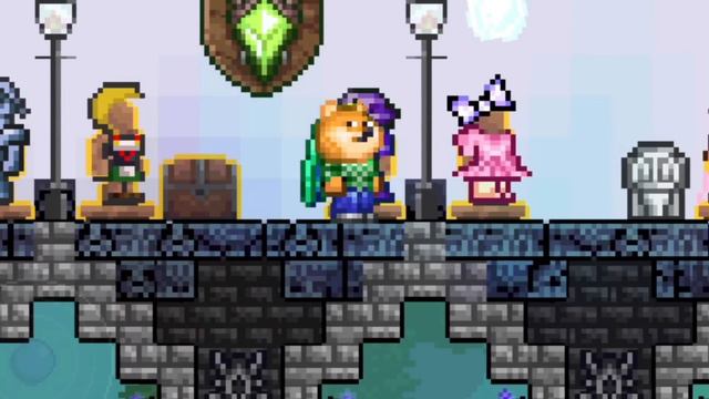 ЭКСКЛЮЗИВНЫЕ ВЕЩИ И БОССЫ МОБИЛЬНОЙ ТЕРРАРИИ // EXCLUSIVE THINGS, TOOL AND BOSSES TERRARIA PHONE смотреть онлайн