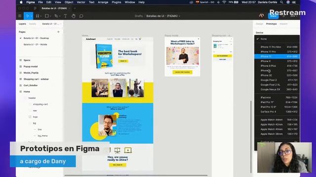 Prototipos en Figma, Adobe XD y Sketch App - Batallas de UI (Episodio 01) смотреть онлайн
