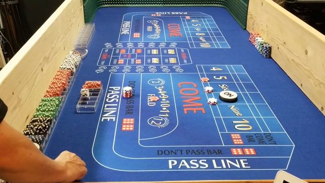 Craps Betting Strategy - $78 Iron Cross from the Don't смотреть онлайн