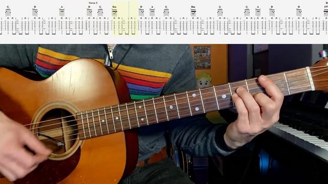 Guitar Tutorial - Adventure Time - Island Song (Come Along With Me) смотреть онлайн