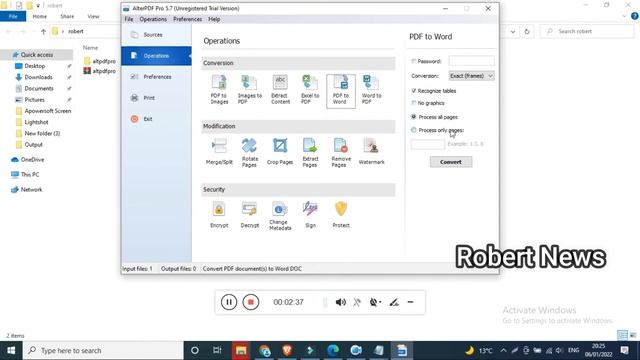 AlterPDF Pro смотреть онлайн