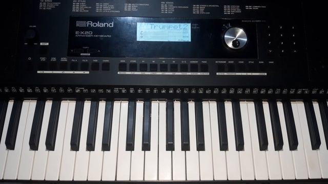 roland ex20 keyboard demo смотреть онлайн