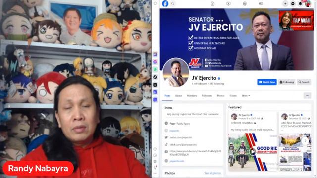 MARAMING SALAMAT SEN. JV EJERCITO | SEN ROBIN PADILLA, IMEE MARCOS, BONG GO at CYTHIA VILLAR смотреть онлайн