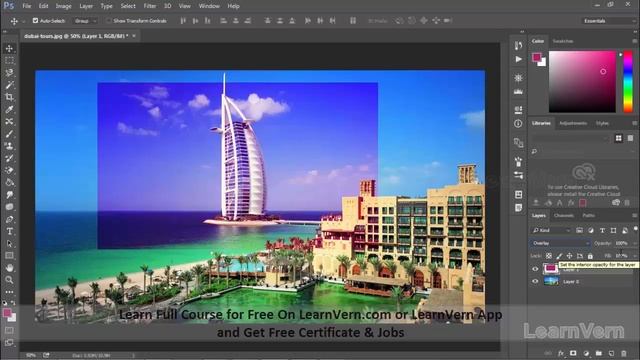 How to Merge Layers in Photoshop? Video in Hindi | LearnVern смотреть онлайн