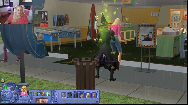 Pinball, Groceries and Painting - The Sims 2: Living My Beach Life Part 03 смотреть онлайн