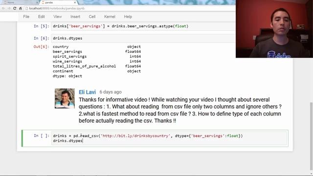 How do I change the data type of a pandas Series? смотреть онлайн