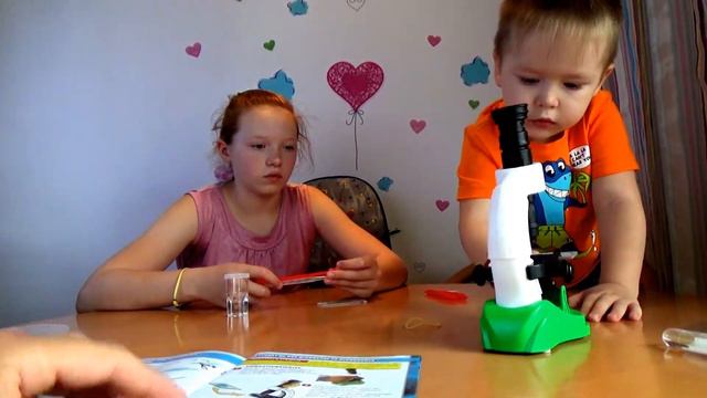 Микроскоп с набора GALILEO. Mikroskop Galileo.