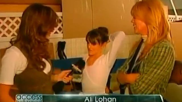 Ali+ Dina Lohan Confessions Of A Broken Heart Interview 2005 смотреть онлайн