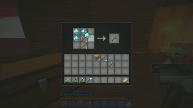 Выживание в minecraft #1 (Забрали алмазы) смотреть онлайн