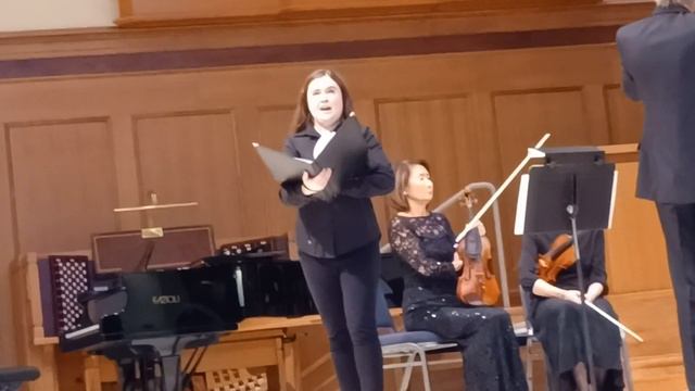Erin Fitzpatrick Solo From Vivaldi Gloria Domini Fili Unigente 3/19/23 смотреть онлайн