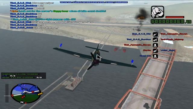 GTA SA-MP : BLUE Vs RED - ( THAT_WARRIOR_JDC ) SUPER RUSTLER -EPISODE 2 смотреть онлайн