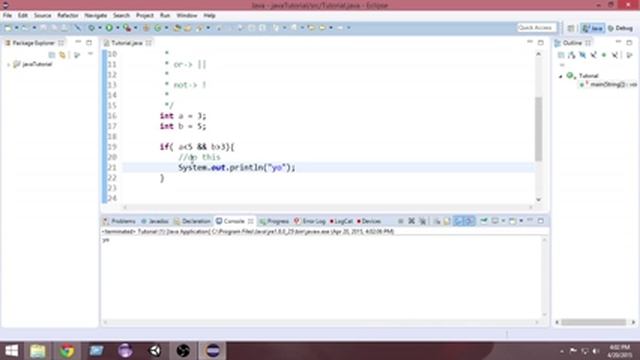 Java Tutorial For Beginners- 11 - Logical Operators in Java( AND, OR ,NOT) смотреть онлайн