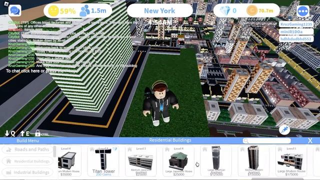 How to make lots of money in Mini Cities! (ROBLOX) смотреть онлайн