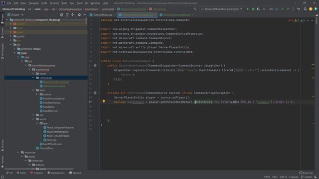Add CUSTOM COMMANDS to Minecraft 1.16.5 | Forge 1.16.5 Modding #25 смотреть онлайн