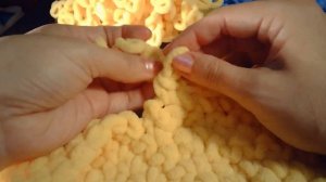 ПЛЮШЕВАЯ ПРОСТАЯ ПОДУШКА СОБАКА. Подробный Мастер-класс. Пряжа Ализе Пуффи Файн. Alize Puffy Fine.