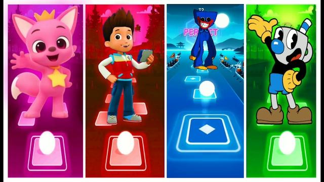 Pinkfong + Paw Patrol + Huggy Wuggy + Caphead смотреть онлайн