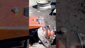 Мини т16 передний мост из моста москвичь и бортовых ЛуАЗ