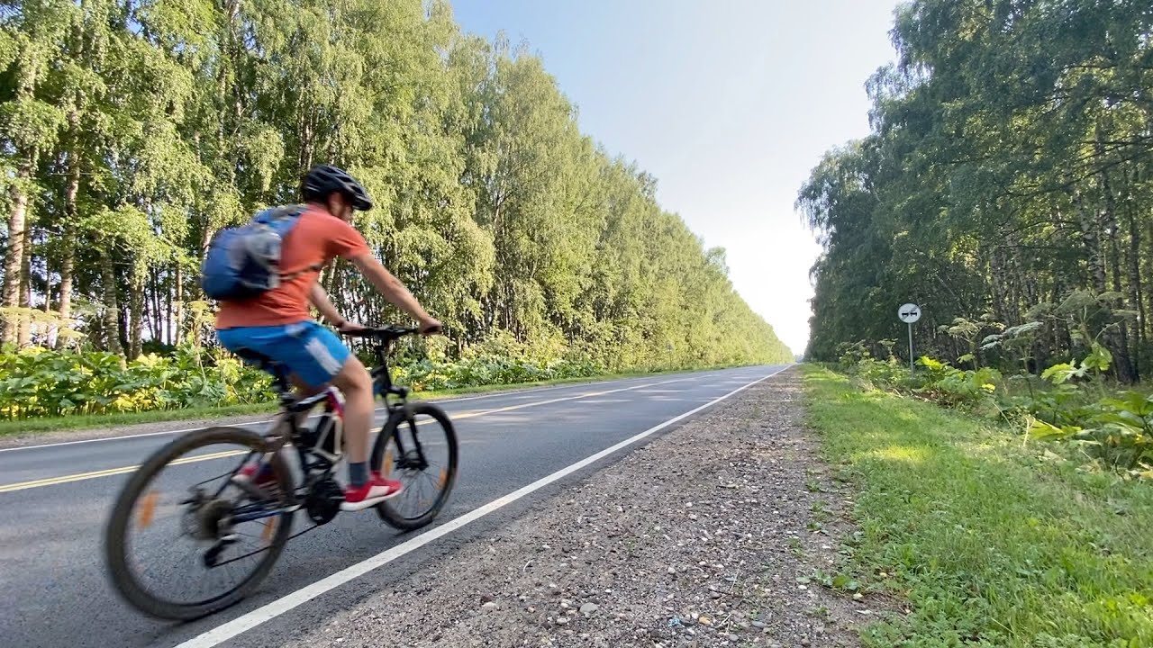 Путешествие на велосипеде с электромотором Bafang 750w проеду 108км