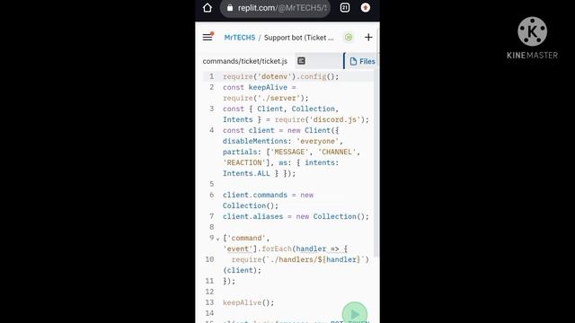 How to create a discord ticket bot with no coding | source code | discord.js смотреть онлайн