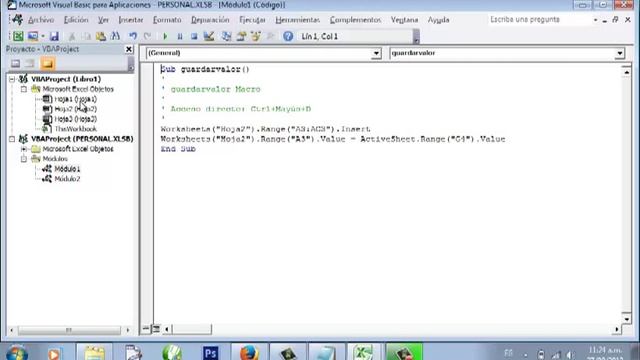 Macros en libro personal de Excel 2010 смотреть онлайн