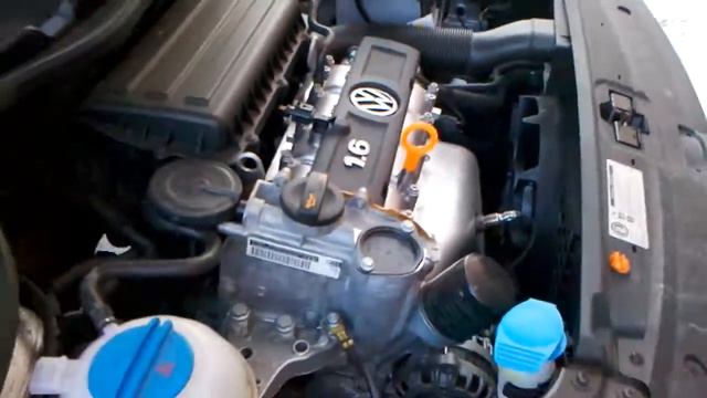 Работа двигателя VW POLO SEDAN смотреть онлайн