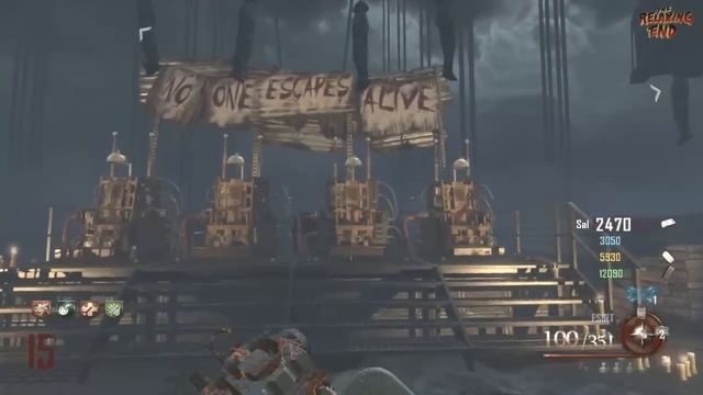 Call of Duty Black Ops 2 Zombies MOB OF THE DEAD EASTER EGG Pop Goes the Weasel Ending Gameplay смотреть онлайн