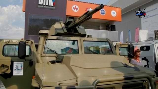 Самый мощный Тигр с пушкой от танка свирепый разведчик версия БРШМ работает без экипажа видео смотреть онлайн