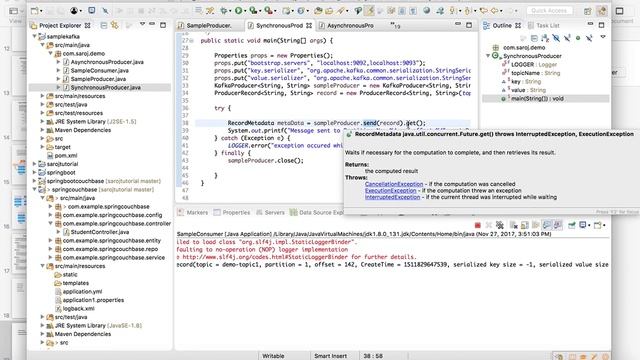 Kafka Producer API & its Callback смотреть онлайн
