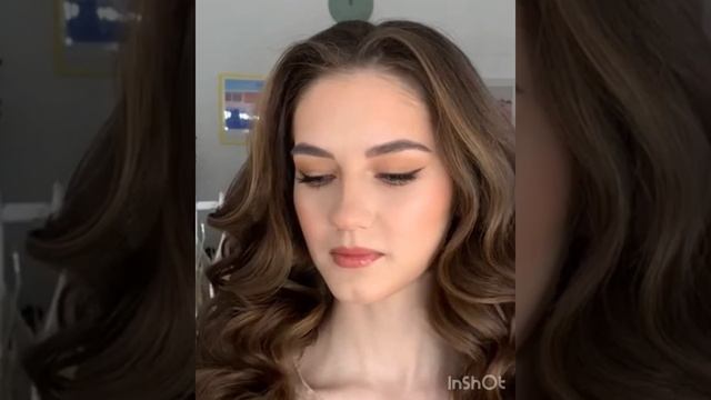 Пробная прическа и макияж для невесты от Stylish Bride. Красивые локоны и макияж. До и После смотреть онлайн