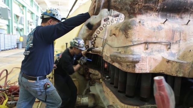 Steam Turbine Repair Time Lapse Video смотреть онлайн