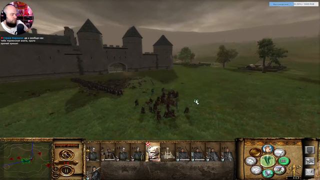 Divide and Conquer Total War (v4.6) - Lothlorien - Часть 16 (нас давят а мы огрызаемся) смотреть онлайн