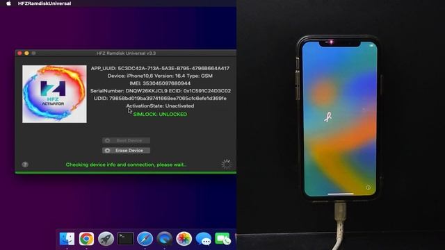 ?NEW TOOL ICloud Bypass IPhone/iPad IOS 16.5/15.7.6 + Sim Unlock ICloud Activation Locked To Owner