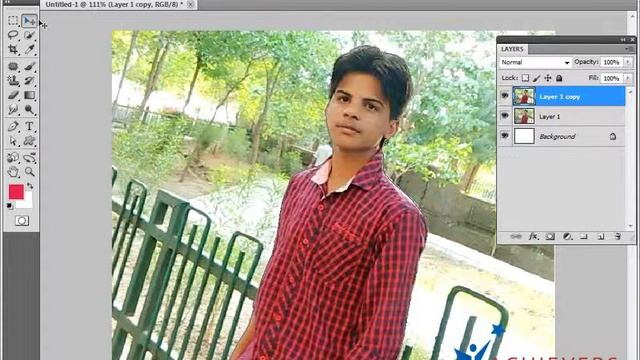 Photoshop Class 5 Background Image Blur Effect | Back Ground blur effect | Photoshop Tutorials смотреть онлайн