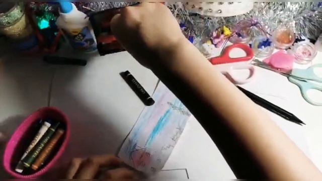 Продолжаем готовиться к Новому году. Картинка - украшение для рабочего стола🌨️☃️ смотреть онлайн