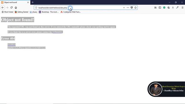 18 404 Error | Website Project in Hindi/Urdu |Using HTML,CSS,Bootstrap,JQuery Ajax,PHP and MySQL смотреть онлайн