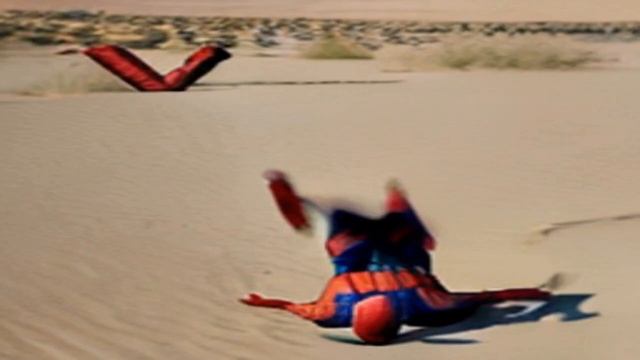 [AI] spiderman does backflip in the desert смотреть онлайн