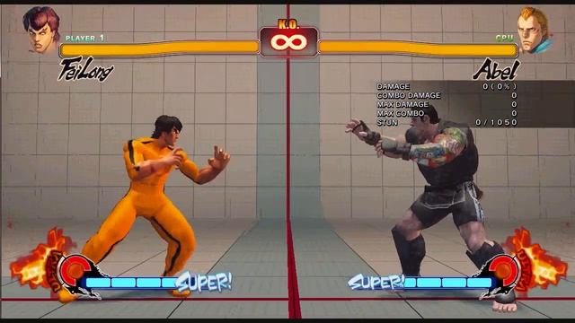 Street Fighter 4 Fei Long Combos from the Strategy Guide 1080p смотреть онлайн