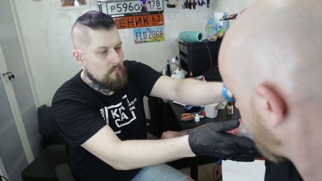 Ken Tattoo. Tattoo in Moscow. Suprasorb F by @nusr_et смотреть онлайн