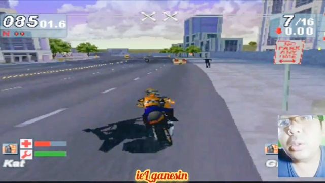 Kita Nostalgia Lagi Main Game Road Rash Jail Break Bareng ieL gamesin смотреть онлайн