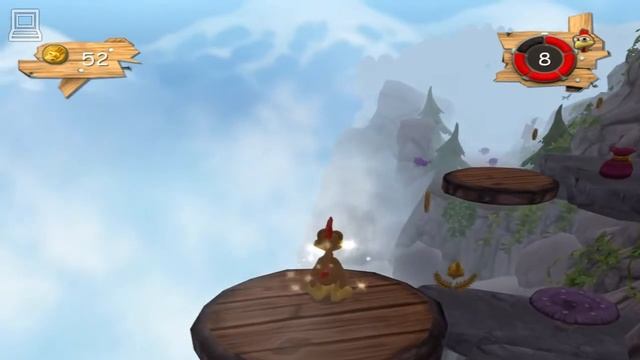 Crazy Chicken Tales : A Casual 3D Platformer Game смотреть онлайн
