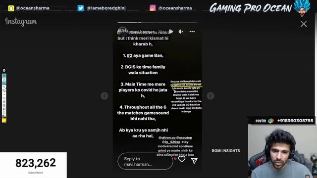 Ocean React to Mavi Insta Story | TX Disqualified from BMOC | Why Sound Glitch in BMOC смотреть онлайн