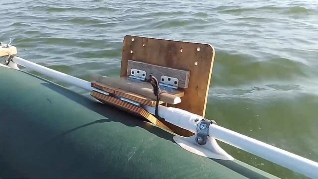 ПВХ лодка под парусом. Изменения в конструкции в сезон 2020г. смотреть онлайн