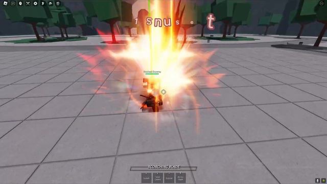 Обзор на атомного самурая из игры The Strongest Battlegrounds смотреть онлайн