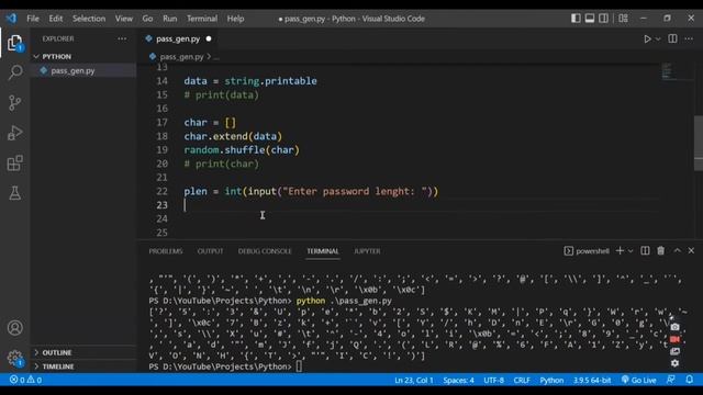 How to make Password Generator in Python | Python Projects смотреть онлайн