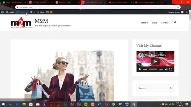 User account and Registration Form setup in Wordpress Website by plugins. смотреть онлайн
