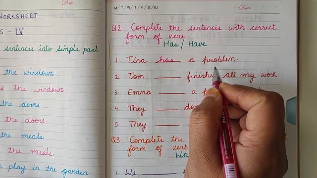 Use of Correct Form of Verb - Have vs. Have vs. Was vs. Were смотреть онлайн