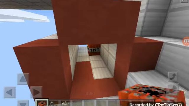 Minecraft-взрыв самолета