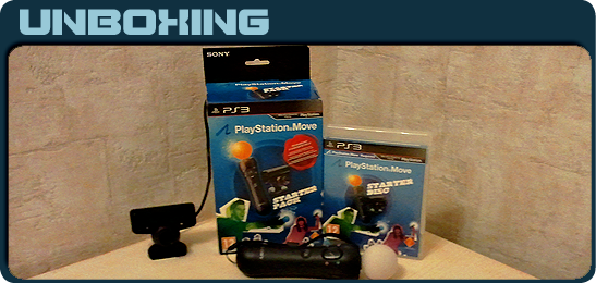 Распаковка PlayStation Move: Starter Pack (PS3)