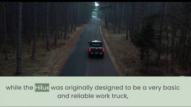 Toyota Hilux VS Toyota Tacoma